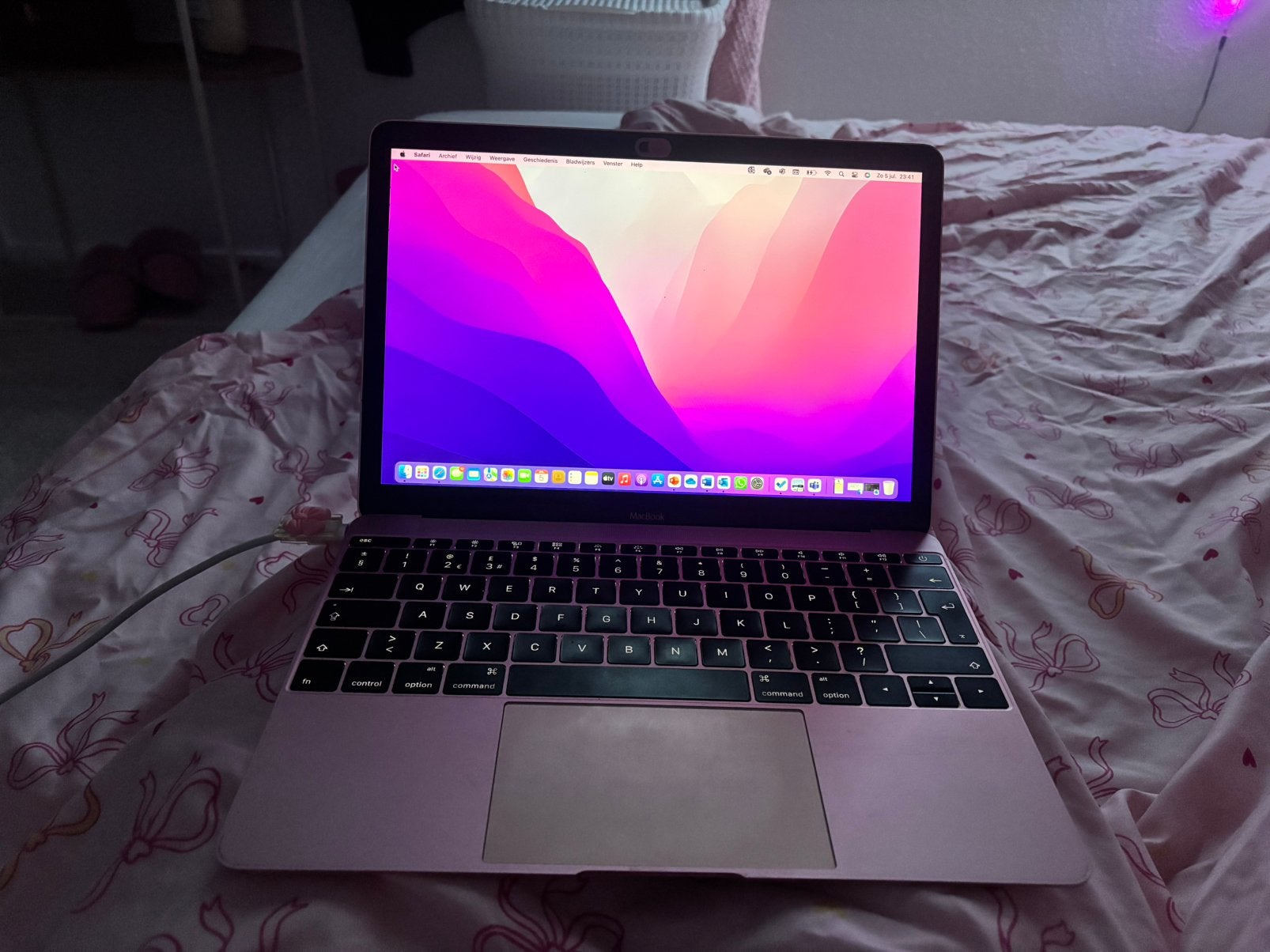 Macbook, Computers en Software, Apple Macbooks, Ophalen, Gebruikt, 256 GB, Qwerty