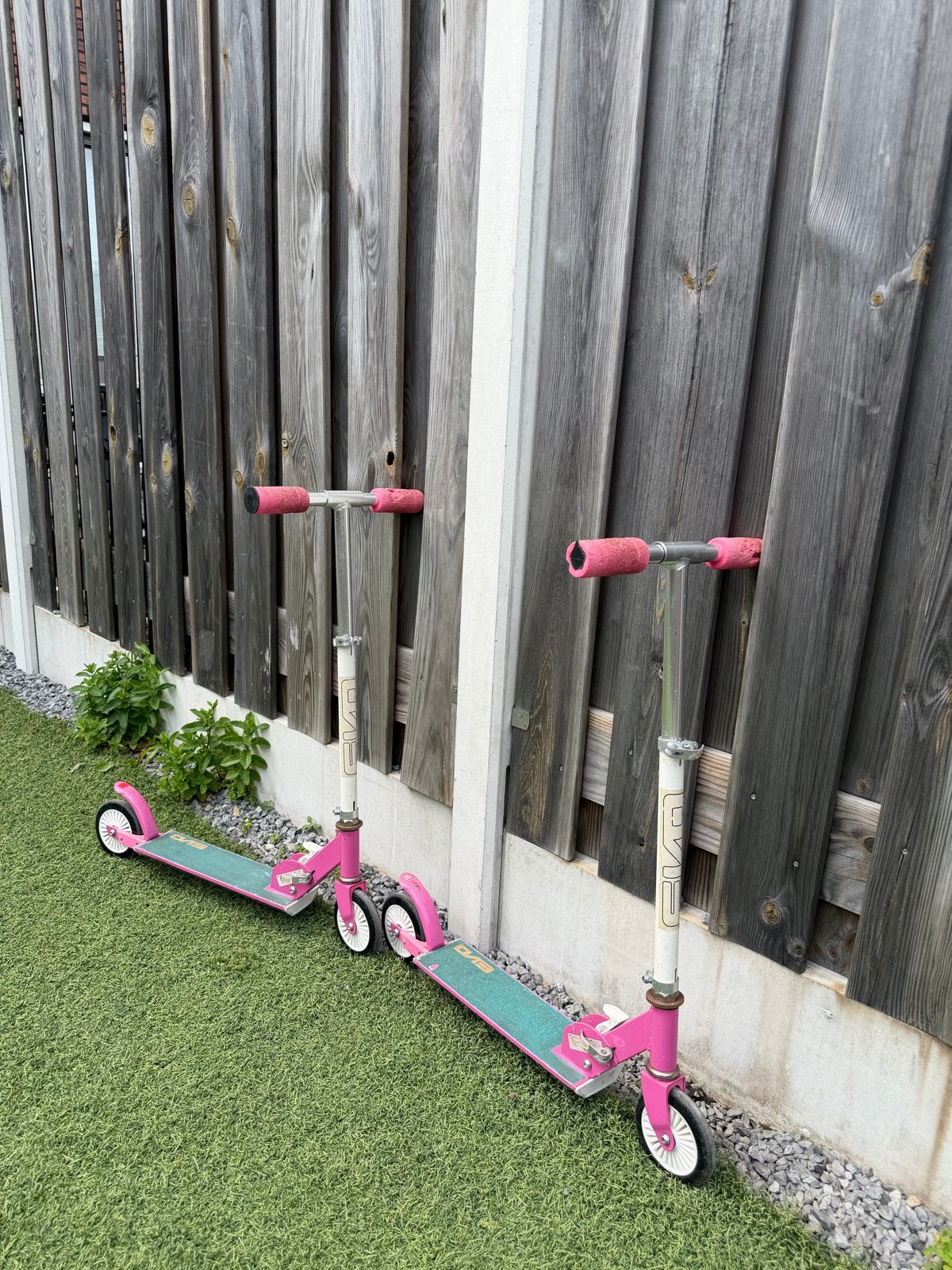 2 roze steps voor kinderen, Ophalen of Verzenden, Gebruikt, Gewone step