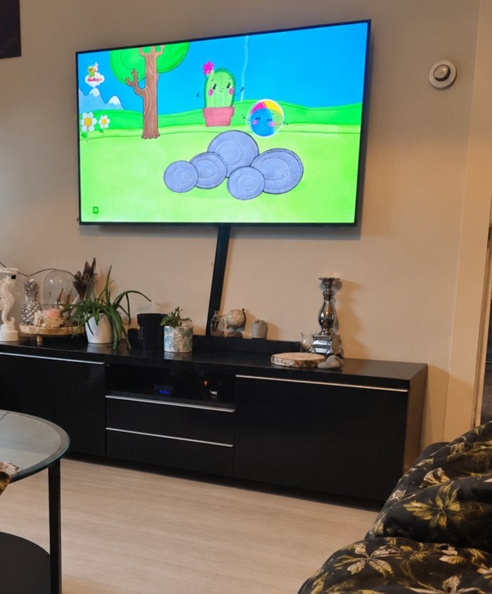 besta hoogglans tv meubel, Ophalen, Gebruikt, 150 tot 200 cm, Minder dan 100 cm