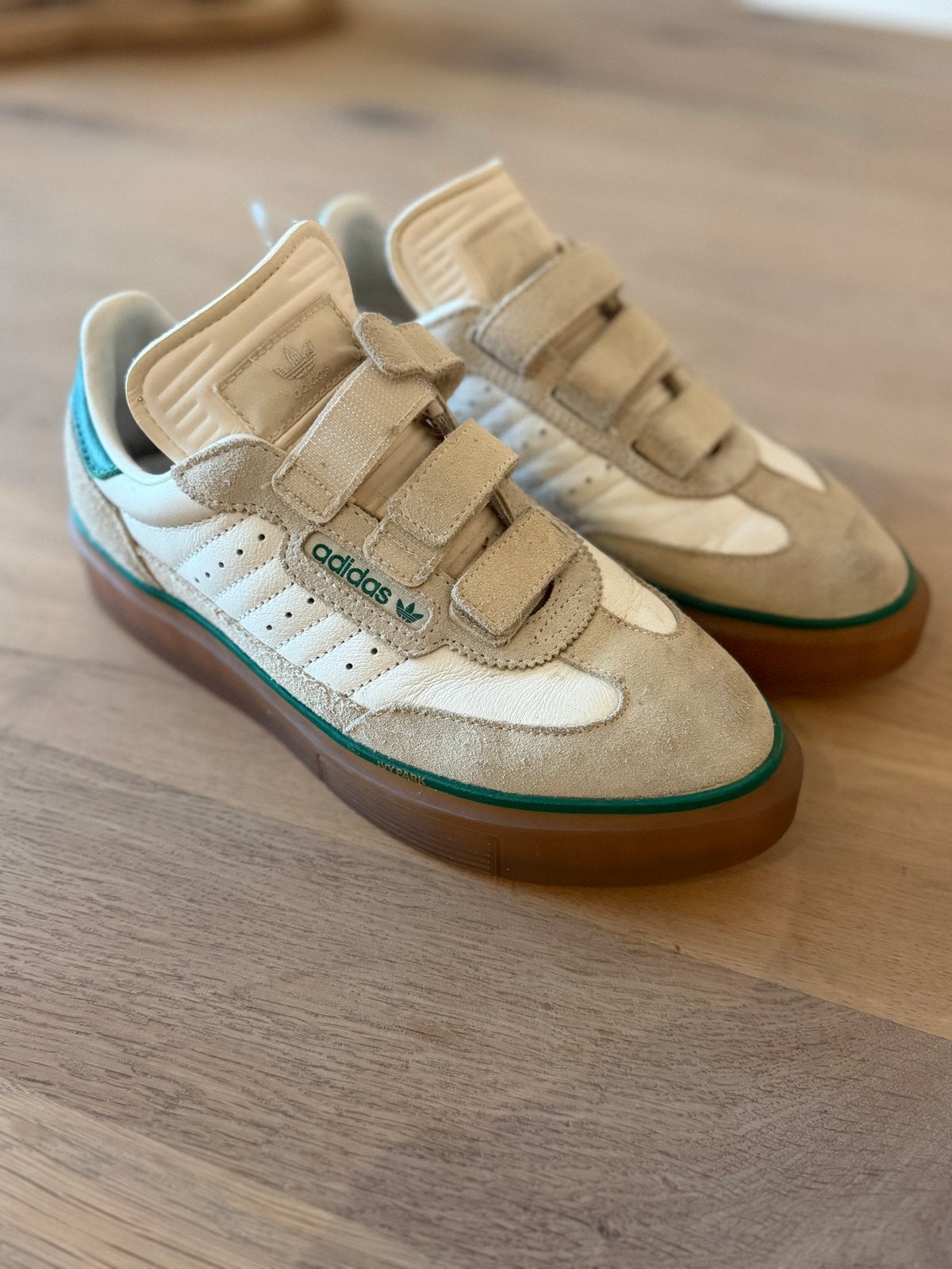 Adidas x IVY PARK Super Sleek 3 Strap Sneakers EU 37⅓, Ophalen of Verzenden, Gedragen, Beige, Sneakers of Gympen