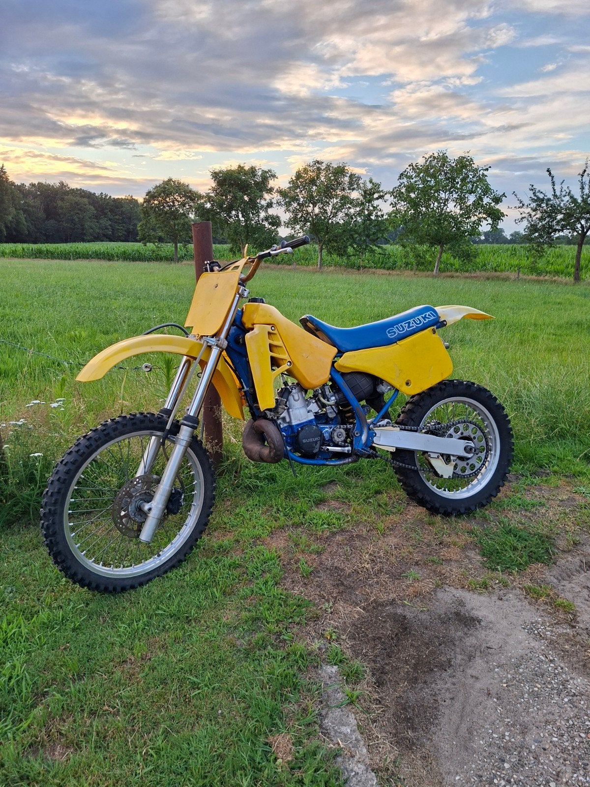 Suzuki rm 250 1987, Ophalen
