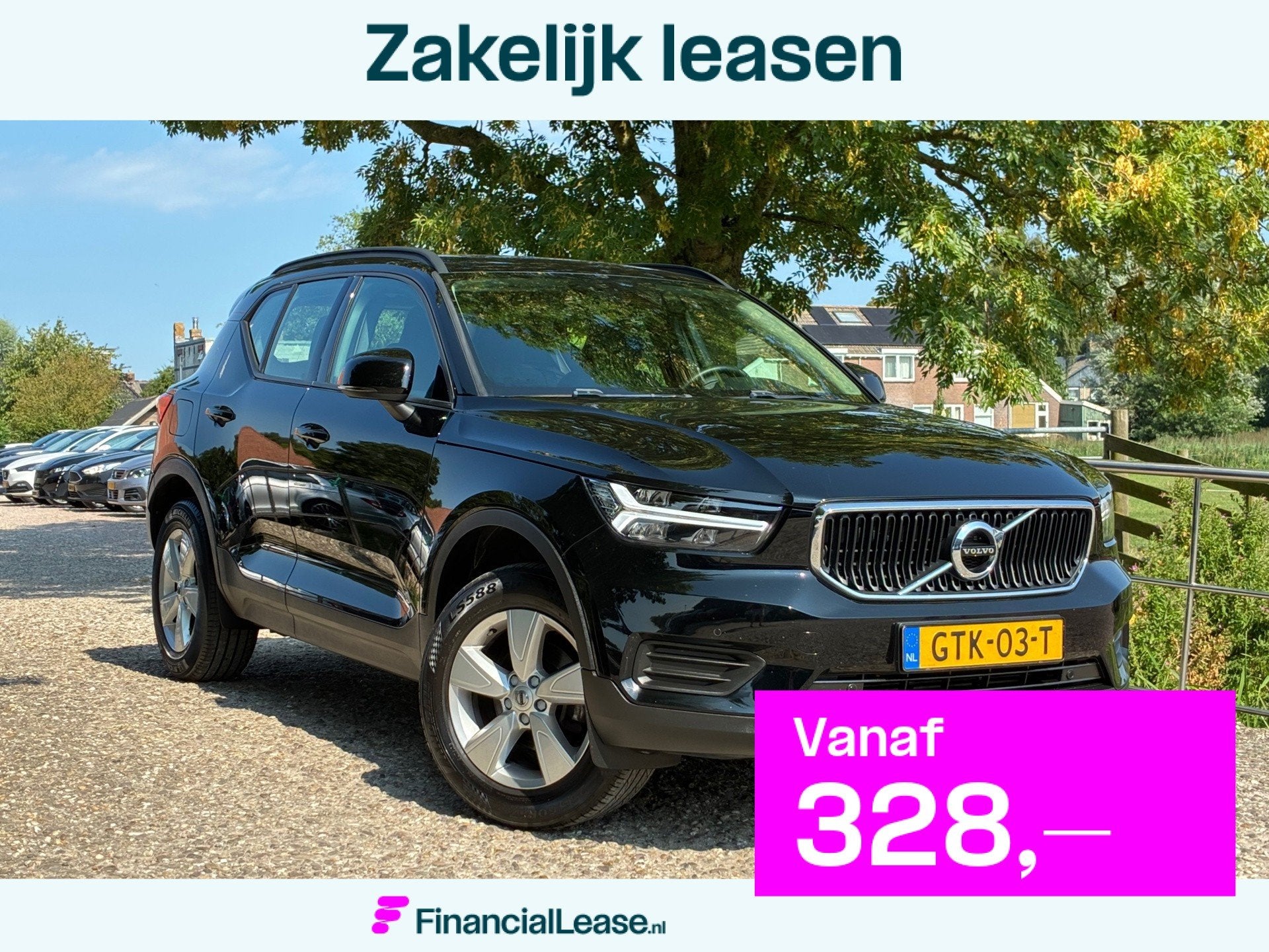 Volvo XC40 1.5 T3 | Cruise + Clima + Navi nu € 18.975,-!, Voorwielaandrijving, Dealer onderhouden, Stof, Gebruikt