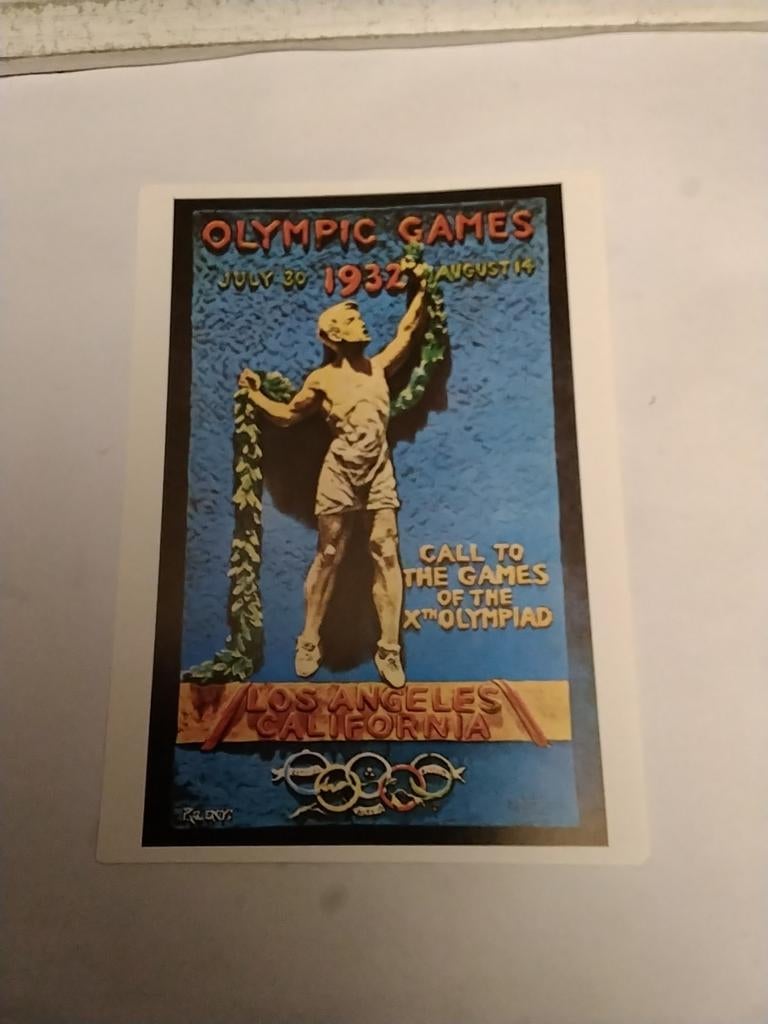 OLYMPISCHE  SPELEN. 1932 / ANSICHTKAART, Ophalen of Verzenden, 1920 tot 1940