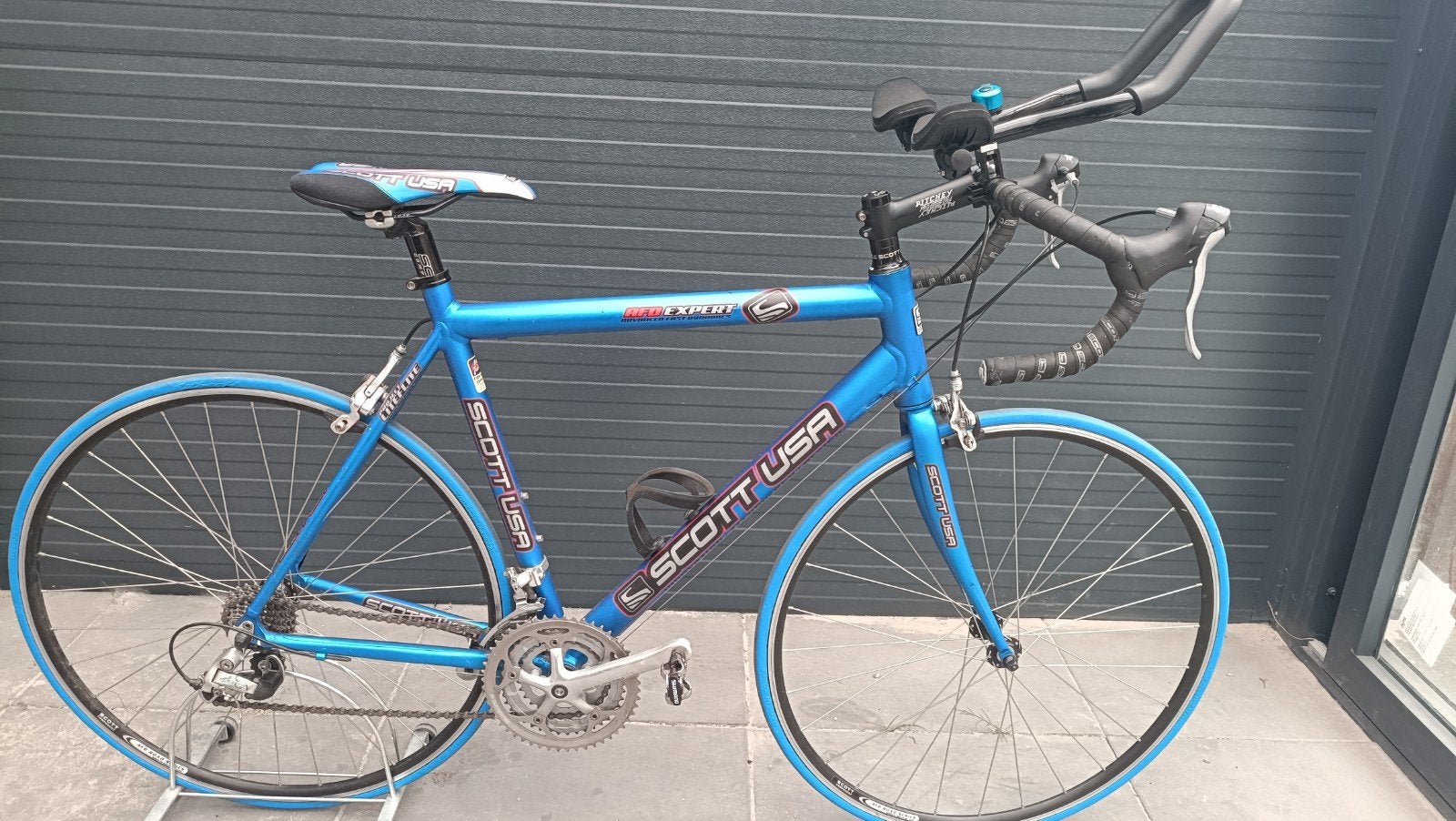 Scott Usa dames /heren racefiets, Fietsen en Brommers, Fietsen | Racefietsen, 28 inch, Velgrem, Aluminium, Zo goed als nieuw