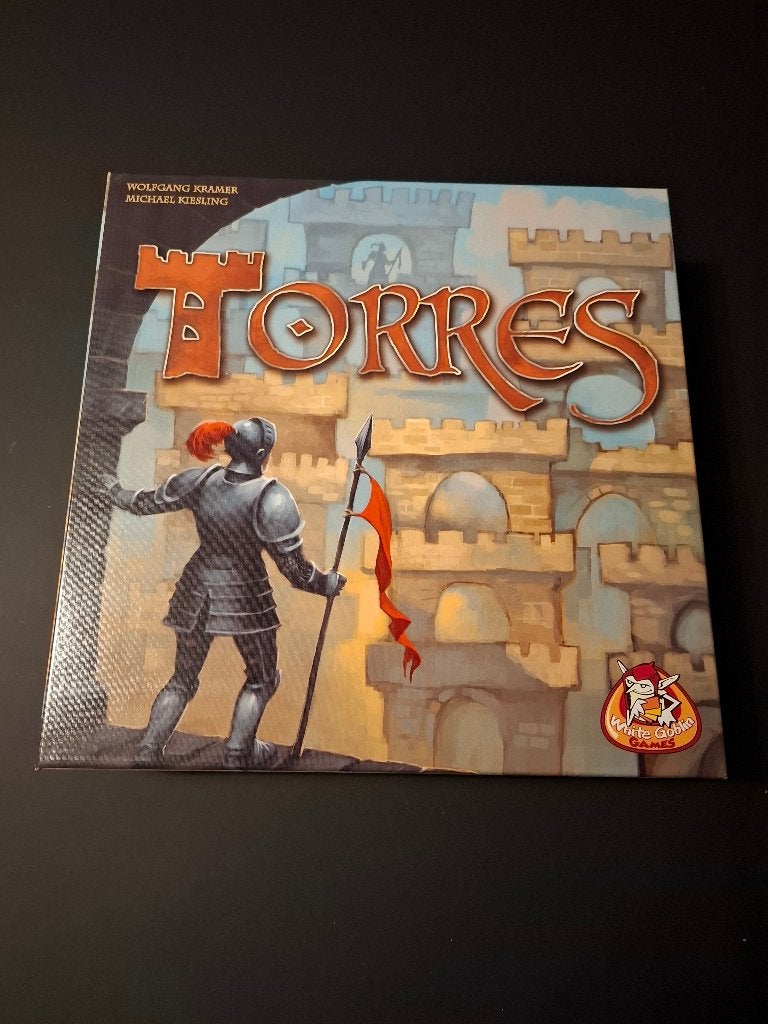 Bordspel Torres, Een of twee spelers, Ophalen, Nieuw, White Goblin Games