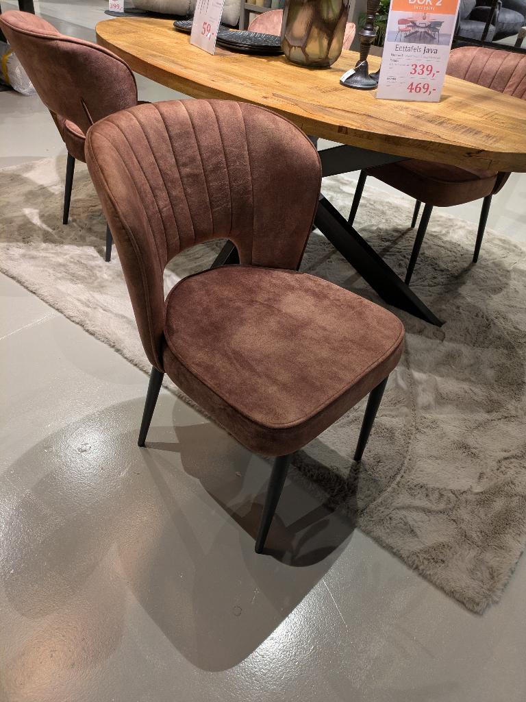 LAATSTE VOORRAAD VAN DE EETKAMERSTOEL VOOR SPOTPRIJS, Huis en Inrichting, Stoelen, Ophalen, Overige kleuren, Stof, Vijf, Zes of meer stoelen