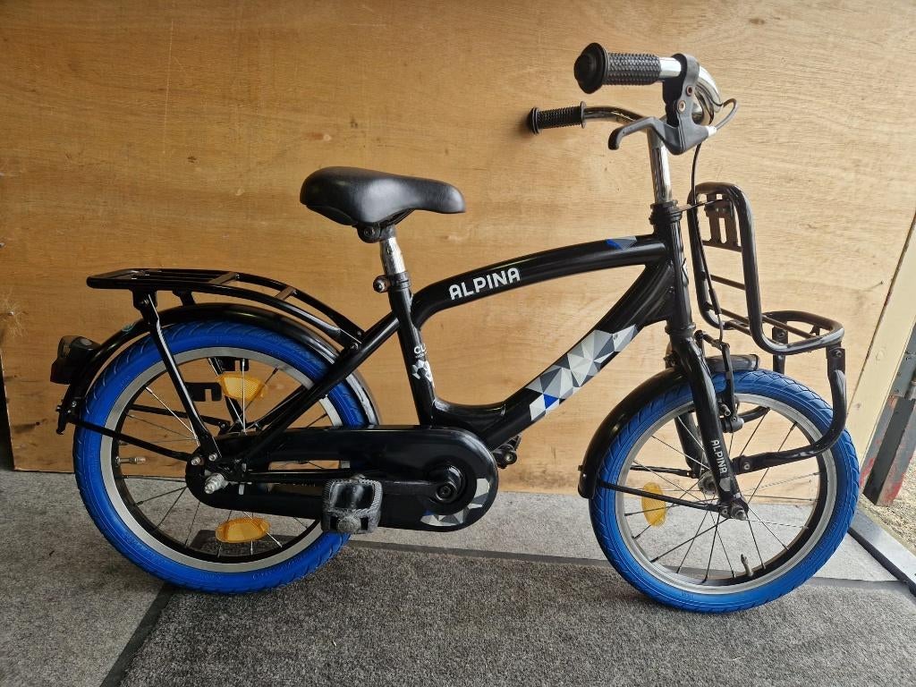 Jongensfiets 16 inch, Fietsen en Brommers, Fietsen | Jongens, Ophalen, Gebruikt, Alpina, Alpina