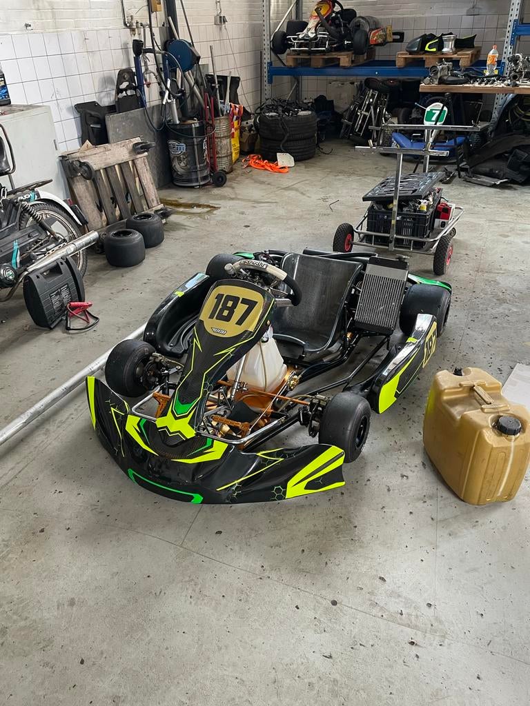 Kart hobby Rotax Max, Sport en Fitness, Karting, Ophalen, Zo goed als nieuw, Kart