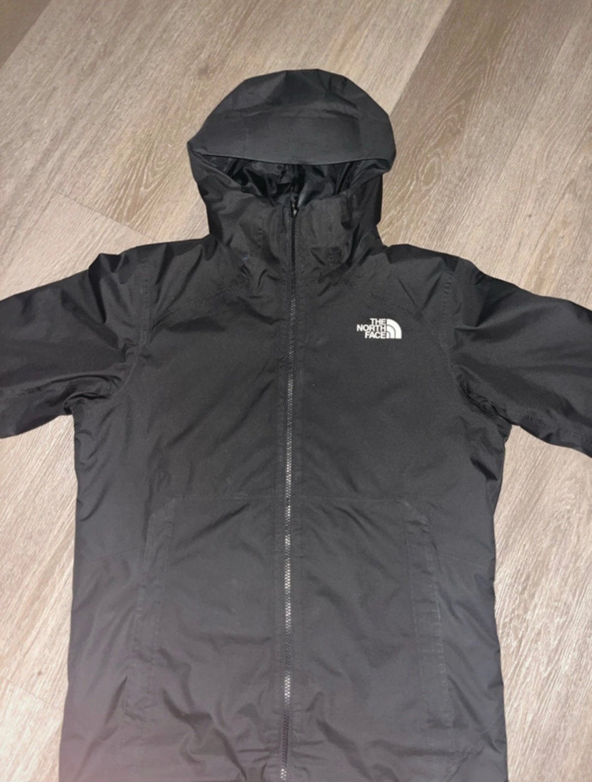North face jas, Ophalen of Verzenden, Zo goed als nieuw, Zwart