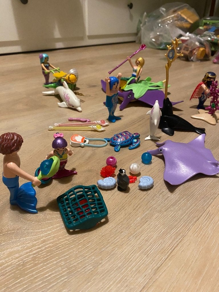 Playmobil zeemeerminnen set, Ophalen, Gebruikt, Losse onderdelen, Fantasy