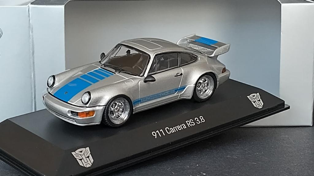 Porsche 911 964 3.8 Transformers Mirage 1:43 Spark Pol, Overige merken, Auto, ., Nieuw