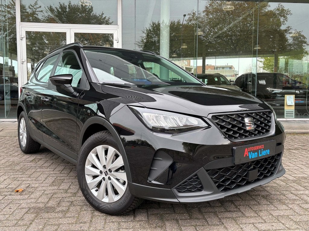 SEAT Arona 1.0 TSI 95pk Reference| Cruise| Carplay Unieke Km, Auto's, Keurmerk '100% Onderhouden', 12 maanden, Stof, Gebruikt