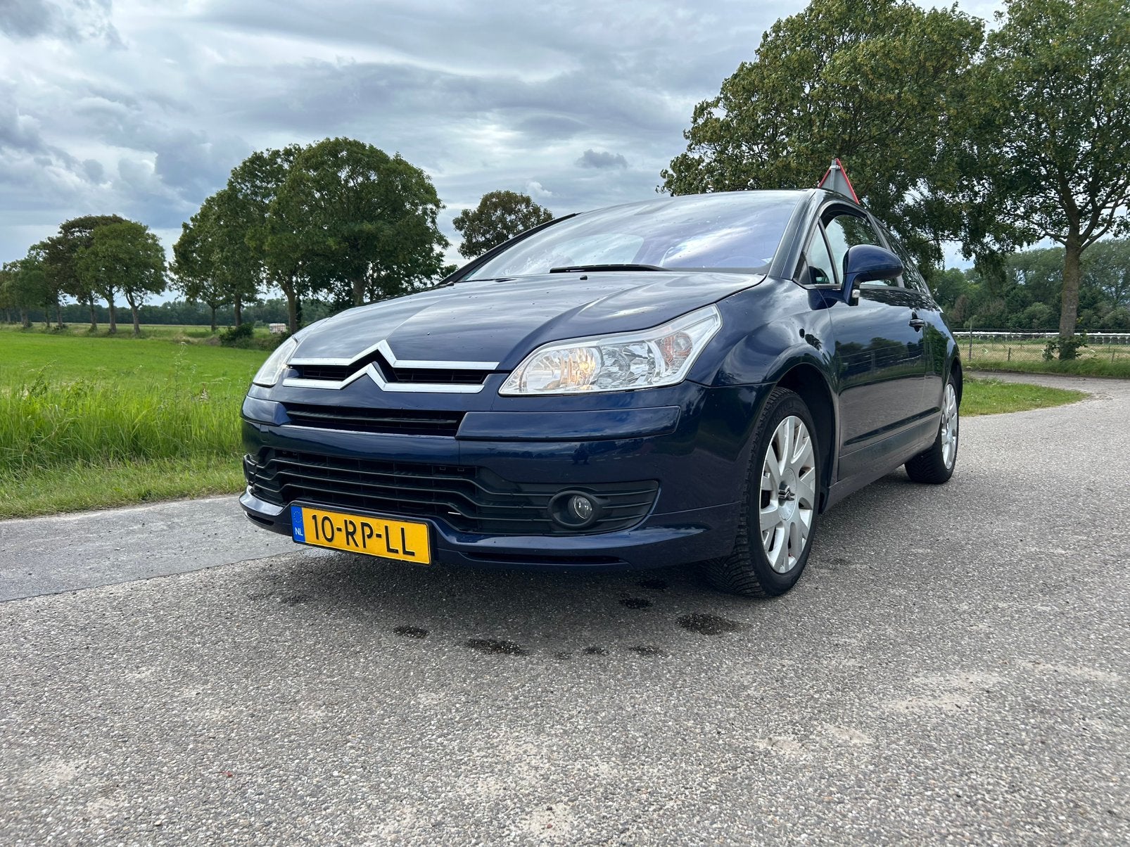 Citroën C4 VTR+ 2.0 16V Coupe 2005 Blauw, 1254 kg, 136 pk, 4 cilinders, Blauw