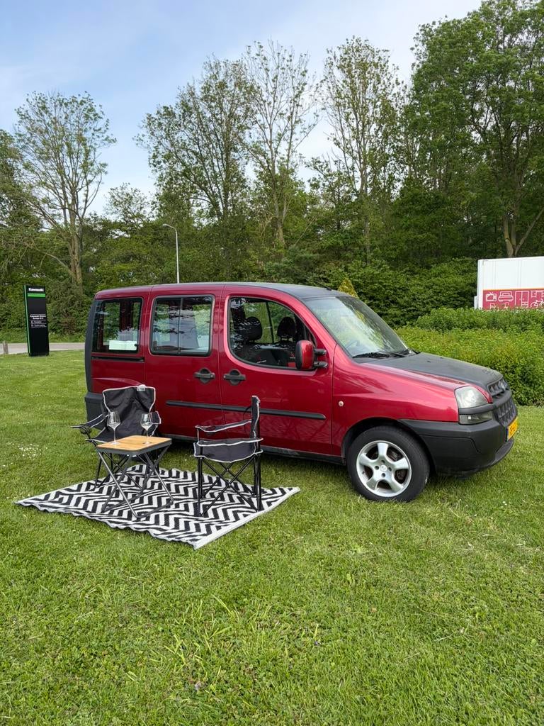 Fiat Doblo | Mini camper | Simpel maar functioneel, Caravans en Kamperen, Campers, Overige merken, Buscamper of Camperbus, Tot en met 2