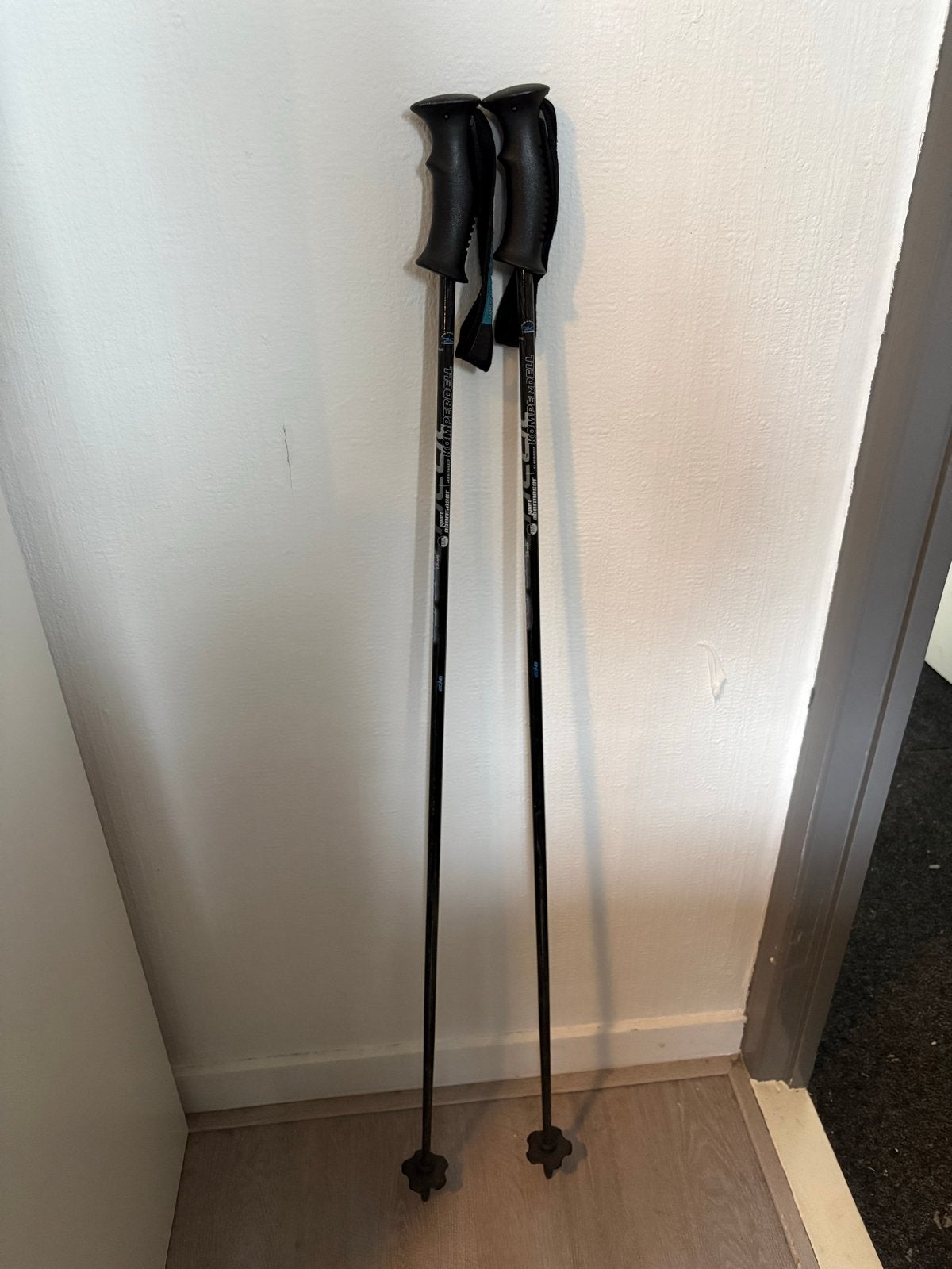 Komperdell Carbon Skistokken 120cm, Gebruikt, Stokken, Skiën, Ophalen