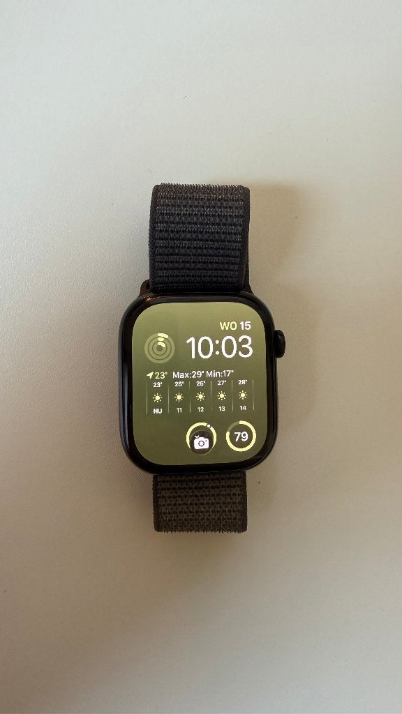 Apple Watch Series 10 46mm GPS Zwart | Originele doos, Gebruikt, Apple Watch ⌚️, Zwart, IOS