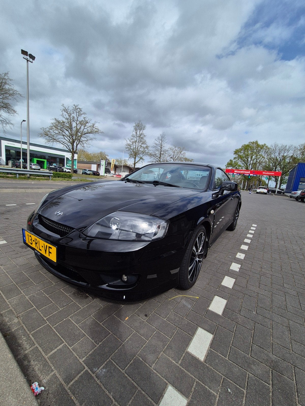 Hyundai Coupé 2.0 2005 Zwart, Auto's, Hyundai, Particulier, Coupé, Airbags, Airconditioning, Alarm, Android Auto, Apple Carplay