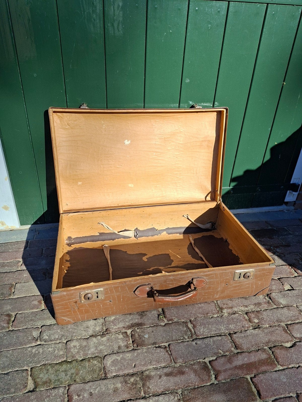 Vintage Koffer - Bruin, Jaren '50/'60 Stijl, Ophalen
