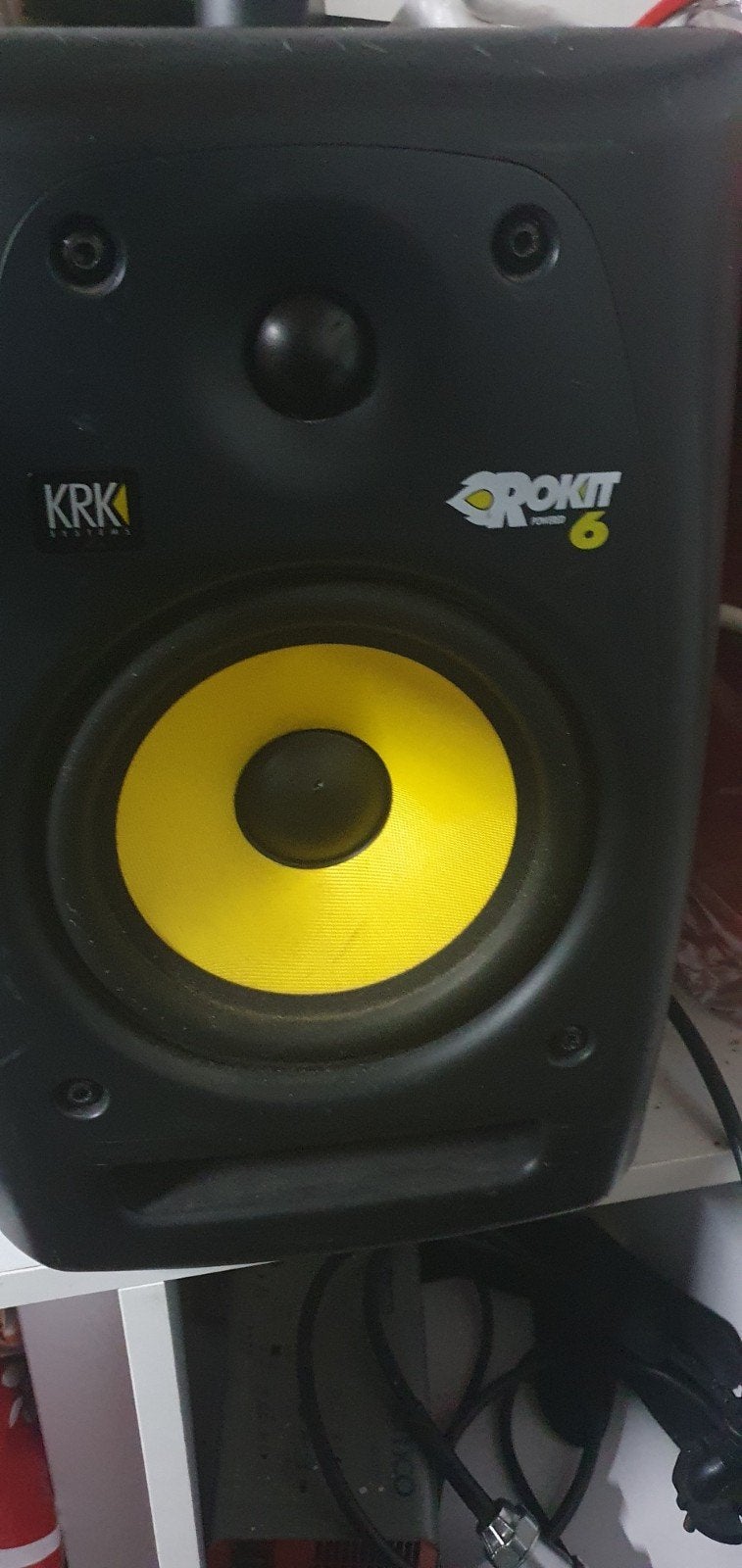 KRK Rokit 6 G3 studiomonitor, Ophalen, Zo goed als nieuw, Minder dan 500 watt, Monitor(versterker)