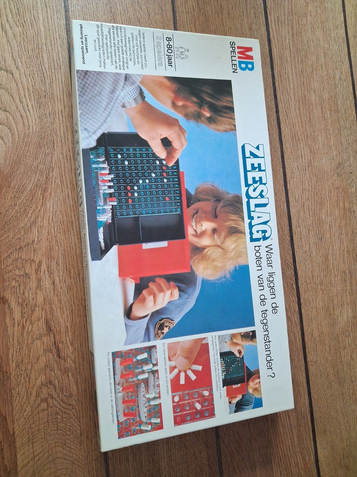 zeeslag mb spel vintage, Ophalen of Verzenden, Zo goed als nieuw