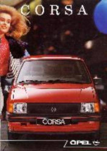Opel Corsa A, B, D of F brochure/auto folder '83 - '19, Ophalen of Verzenden, Zo goed als nieuw, Opel