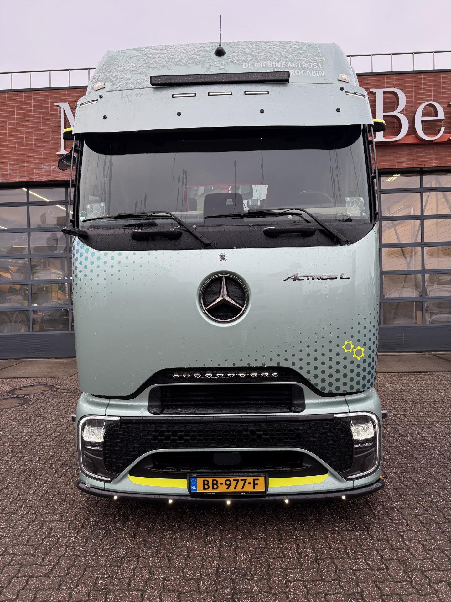 Mercedes-Benz Actros 1848 LS CO2-klasse 3 | GigaSpace | voll, Auto's, Stof, Bedrijf, Diesel, 2 stoelen