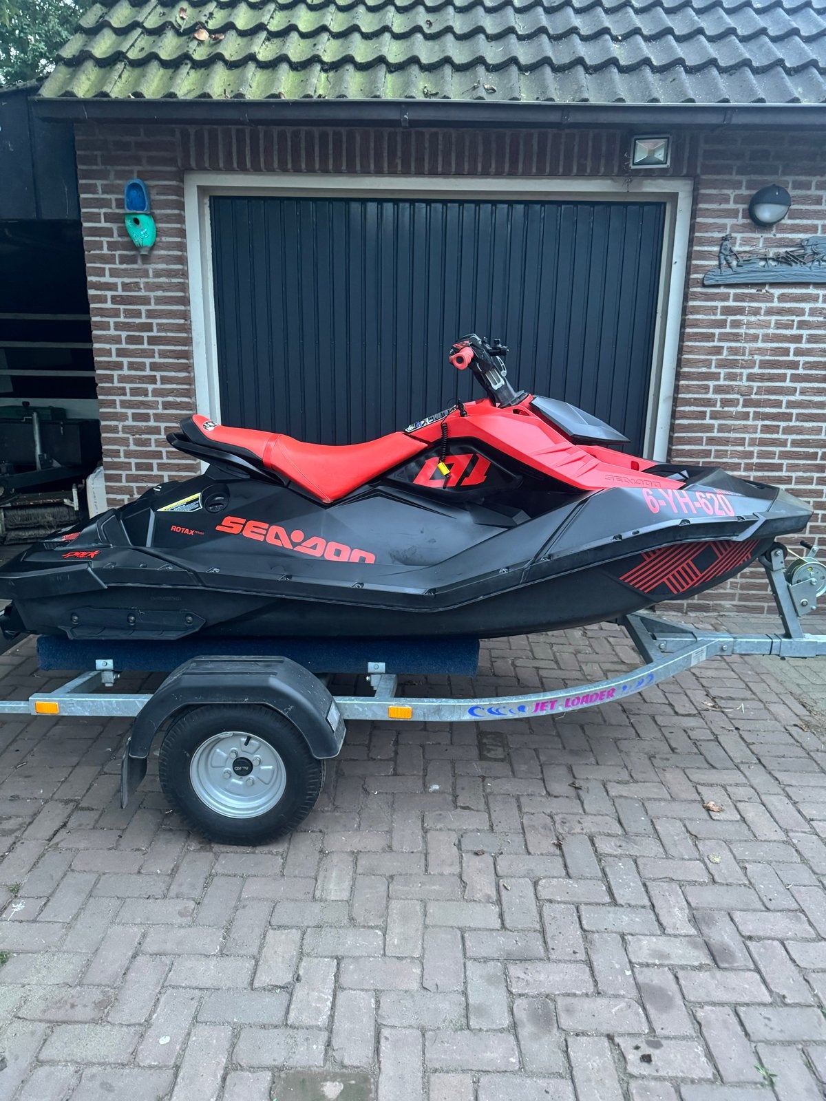 Sea-Doo Spark Trixx Jetski met trailer, Watersport en Boten, Ophalen of Verzenden, Zo goed als nieuw, Benzine, 70 tot 120 pk