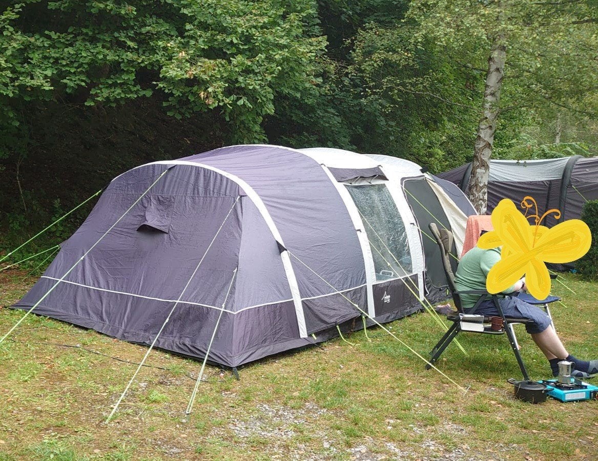 Obelink Cadiz 1000 Easy Air Opblaasbare Tunneltent 6 pers, Ophalen, Gebruikt, Tot en met 6