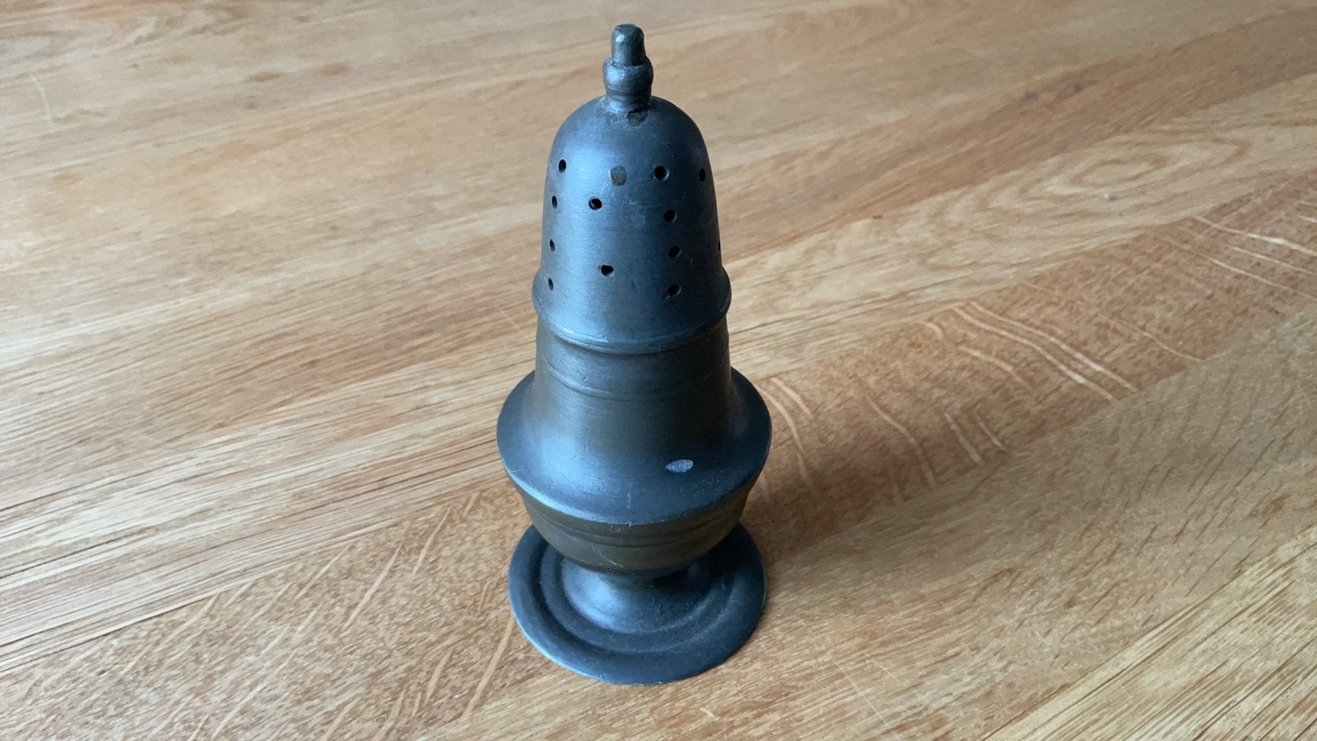 Tinnen zout of peper vaatje, Ophalen of Verzenden