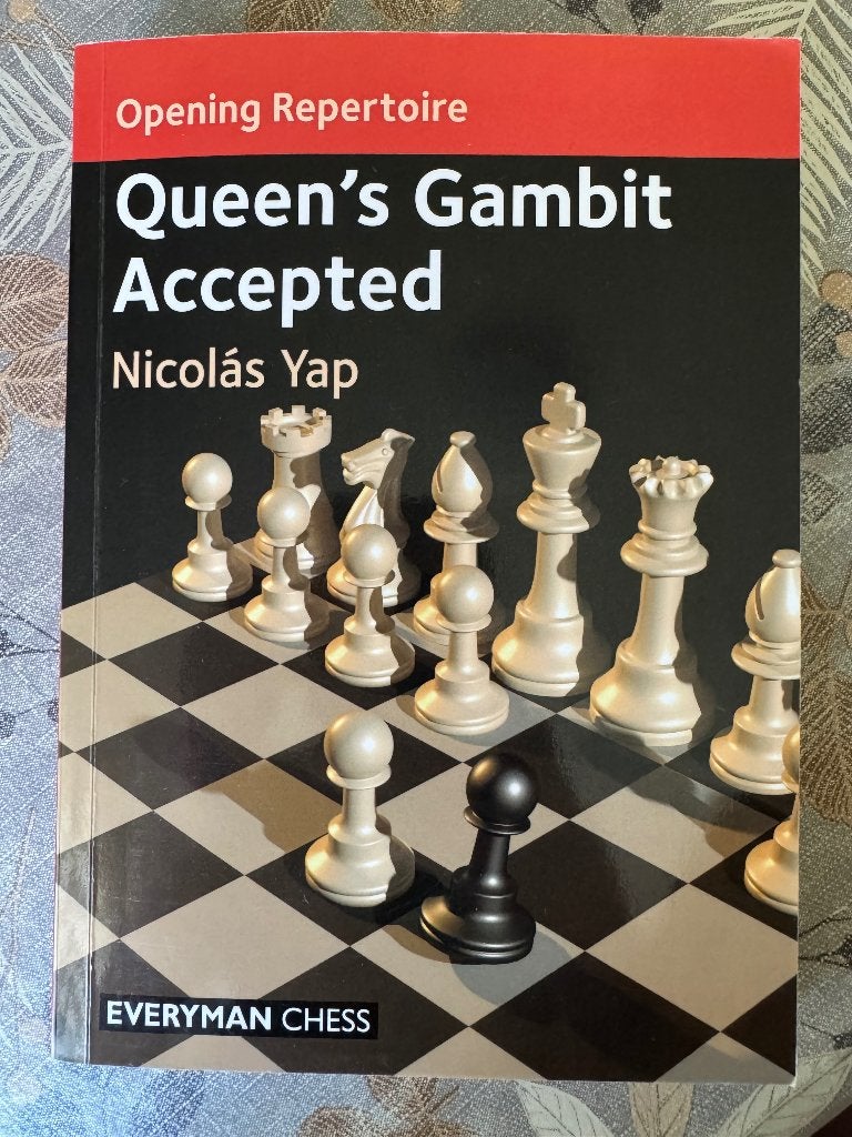 Opening Repertoire: Queen's Gambit Accepted - Nicolás Yap, Ophalen of Verzenden, Zo goed als nieuw, Overige onderwerpen, Nicolás Yap