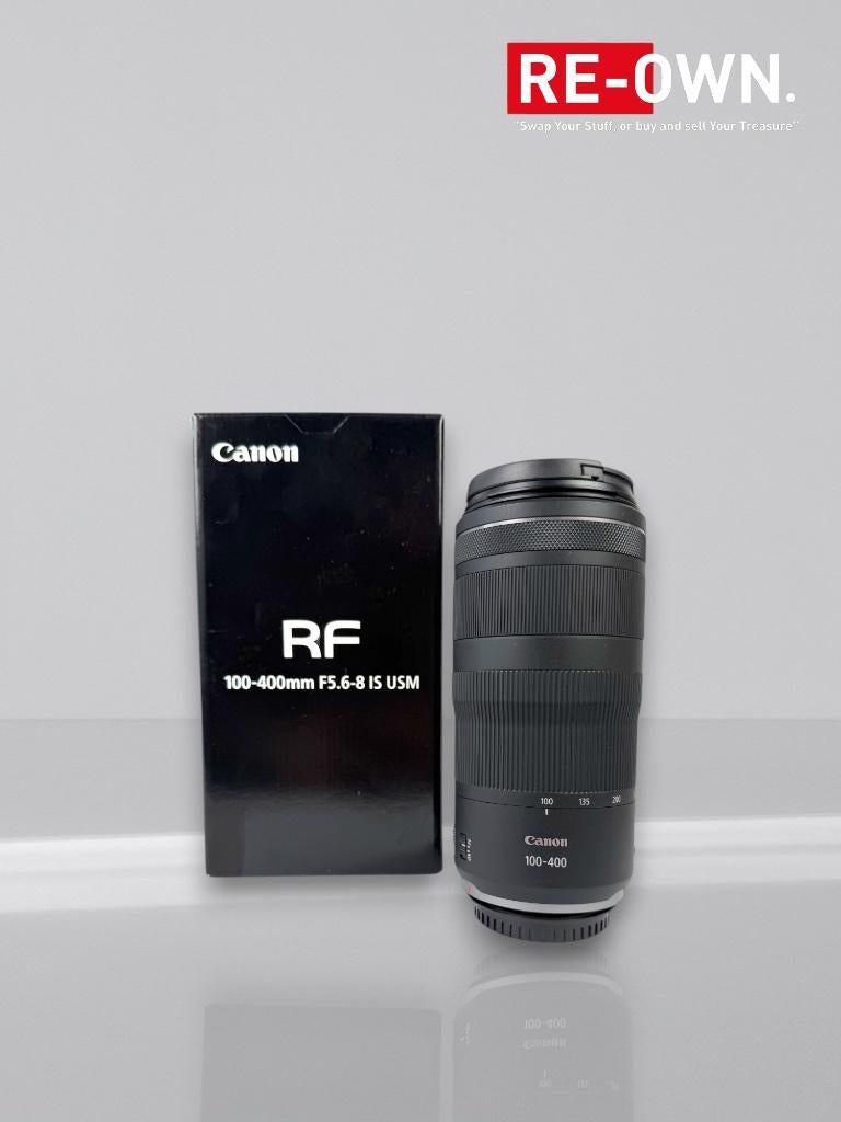 Canon RF 100-400mm F/5.6-8 IS USM (nette staat + doos), Audio, Tv en Foto, Fotografie | Lenzen en Objectieven, Canon, ., Zo goed als nieuw