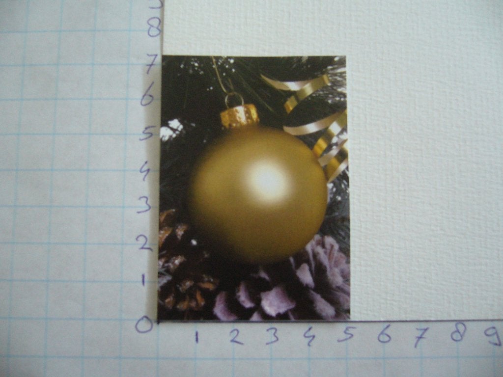 nr. 695 - uitgeknipt 3d plaatje kerst, Ophalen of Verzenden, Nieuw, Kerst, Knipvel