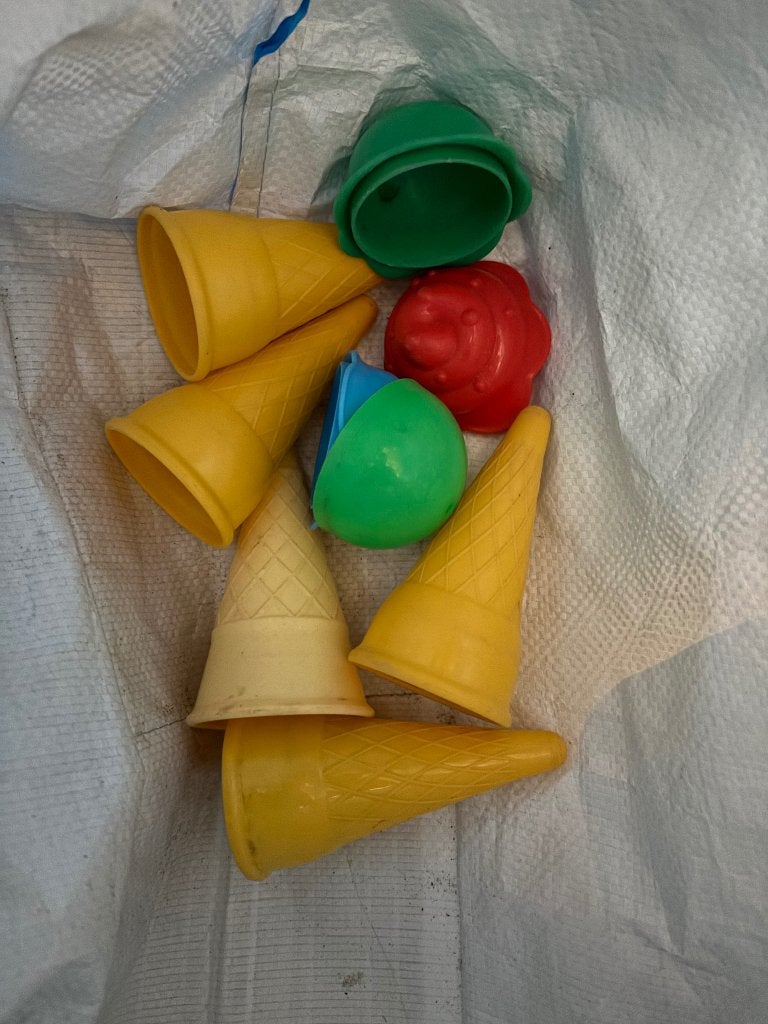 Zand ijsjes zandbak speelgoed, Ophalen of Verzenden