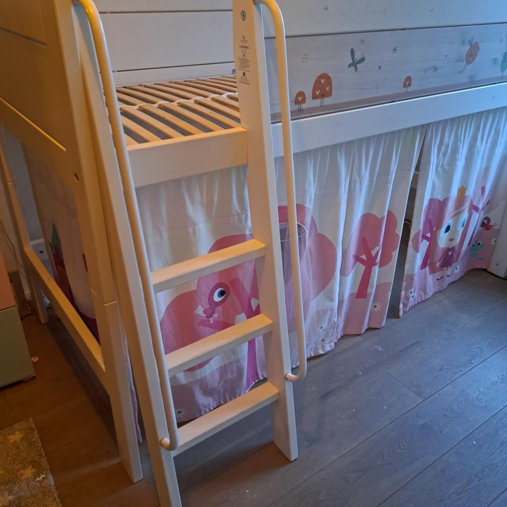zgan life time halfhoogslaper  lifetime speel gordijn, Ophalen, Halfhoogslaper