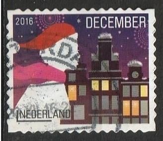 Nederland NVPH 3482 gestempeld 2016 (2), Verzenden, Na 1940, Gestempeld