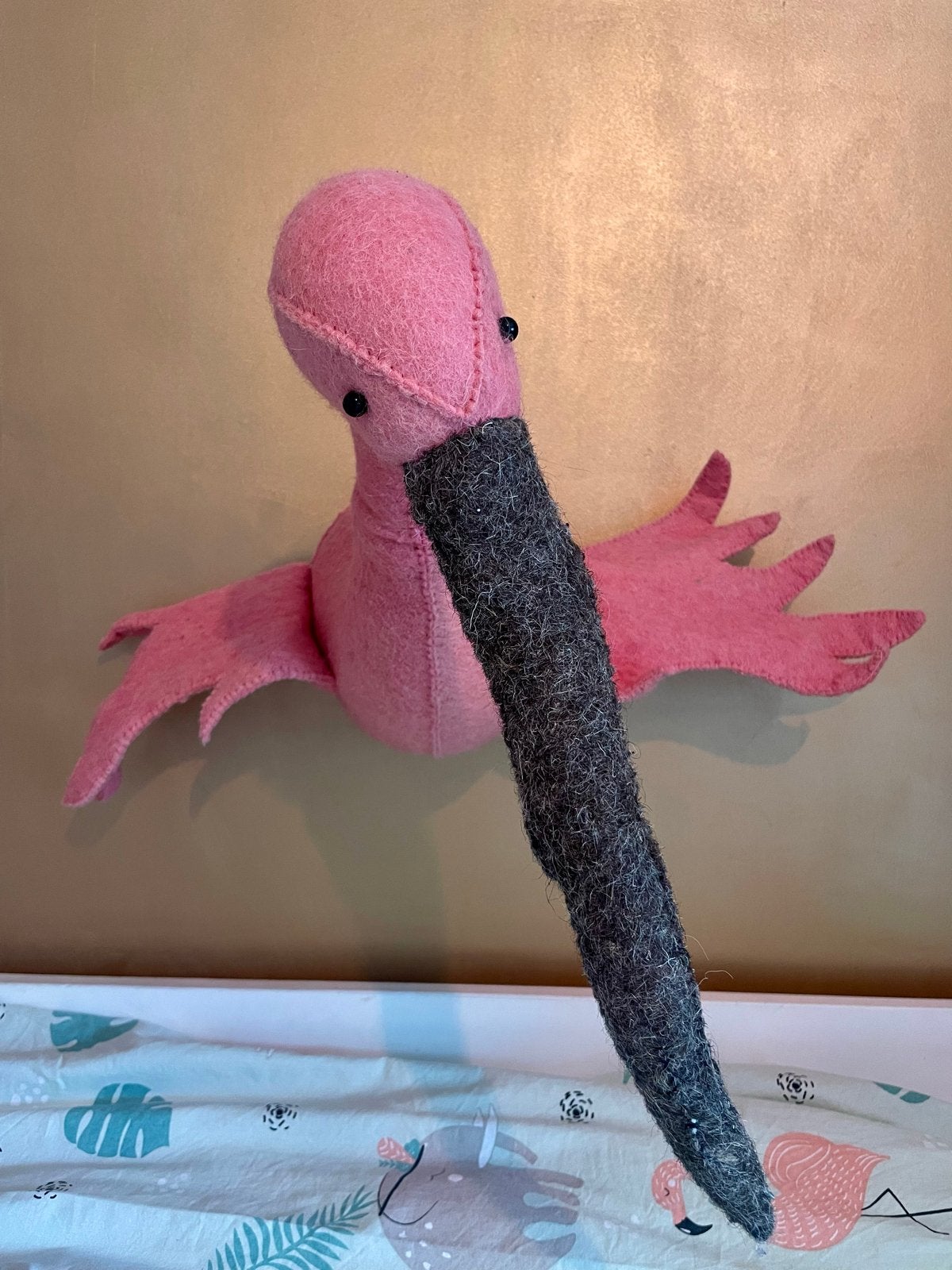 Kidsdepot Flamingo Wanddecoratie Roze, Ophalen, Overige merken, Zo goed als nieuw, Wanddecoratie