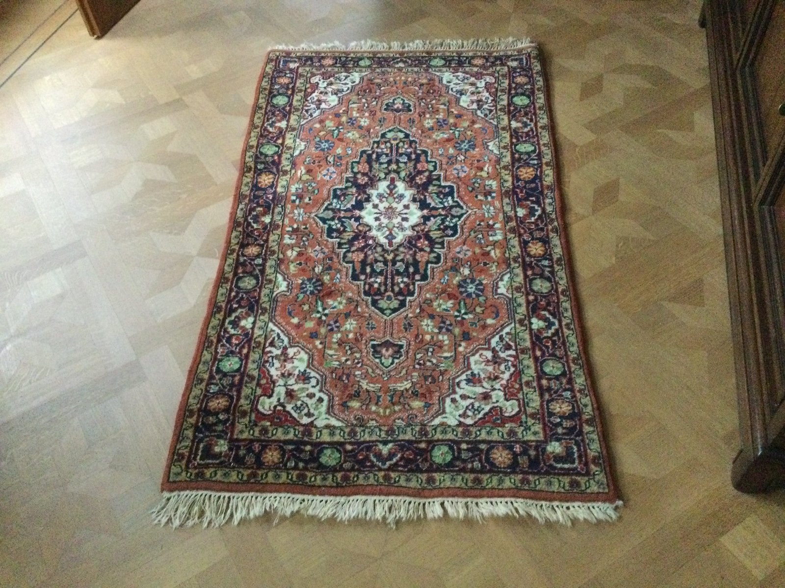 Perzisch tapijt, Ophalen, 50 tot 100 cm, Zo goed als nieuw, 150 tot 200 cm