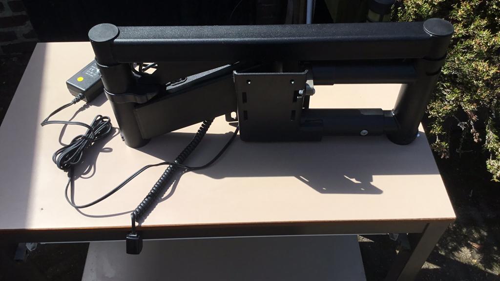 Tv beugel electrische gebruikt., Ophalen of Verzenden, Gebruikt