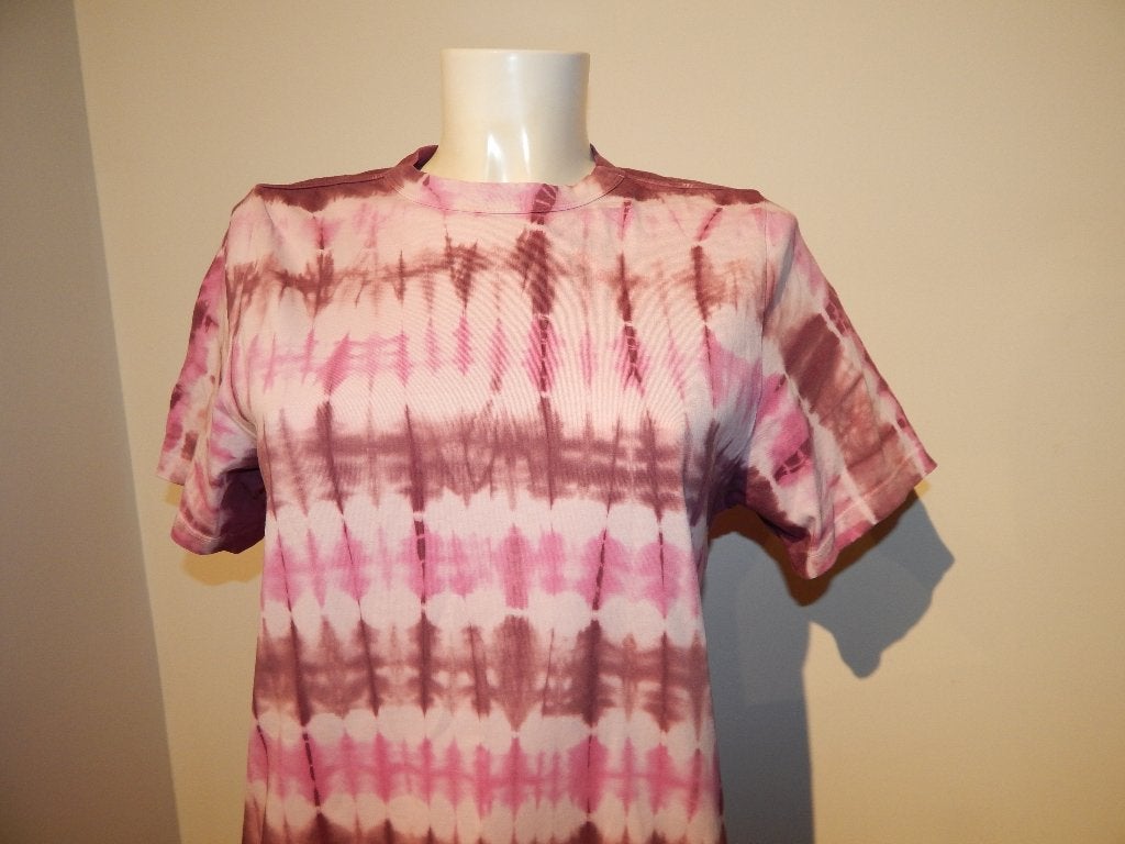 Isabel Marant etoile gevlamd shirt roze logo stiksel, Isabel Marant, Ophalen of Verzenden, Zo goed als nieuw, Korte mouw