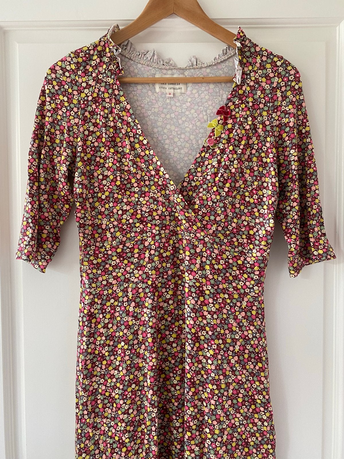Avoca bloemenjurk maat 38/40 (M), Kleding | Dames, Maat 38/40 (M), Meerkleurig, Ophalen of Verzenden, Zo goed als nieuw