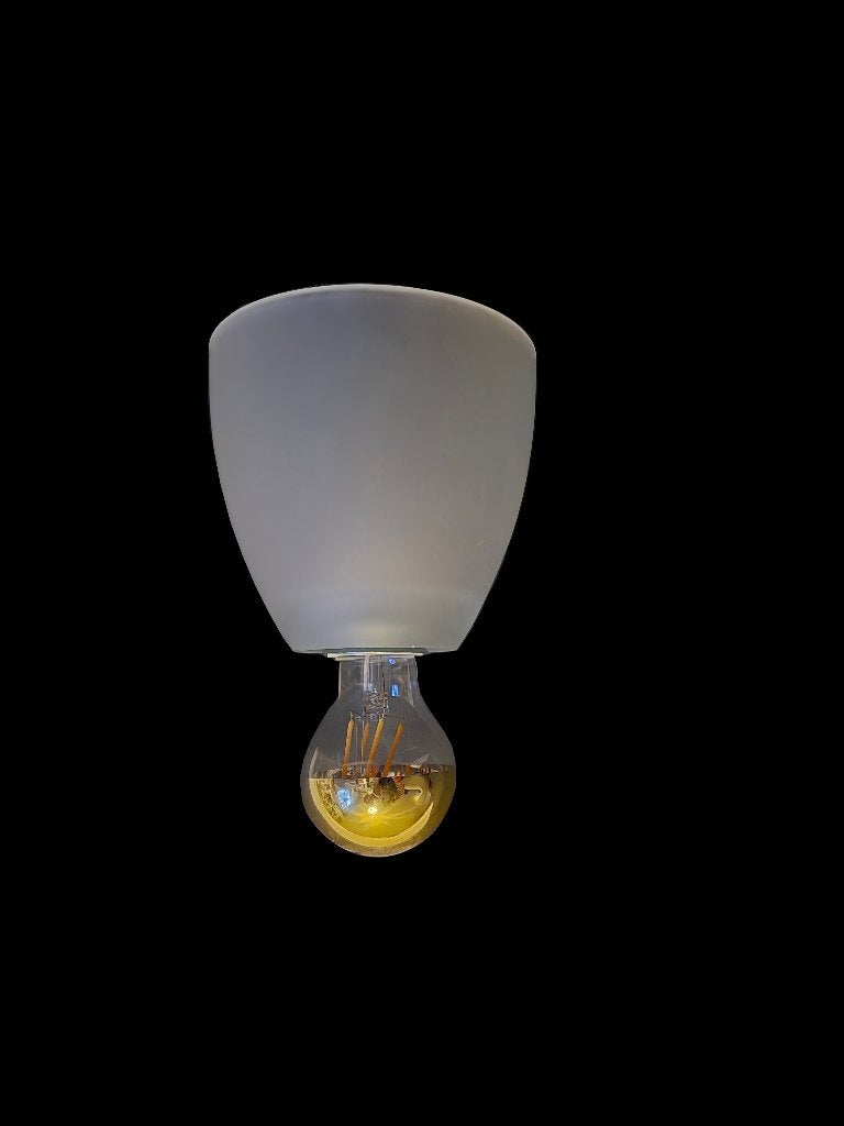 prachtig Italiaans design Targetti Sankey murano plafondlamp, Wit, Gebruikt, Glas, E27 (groot)