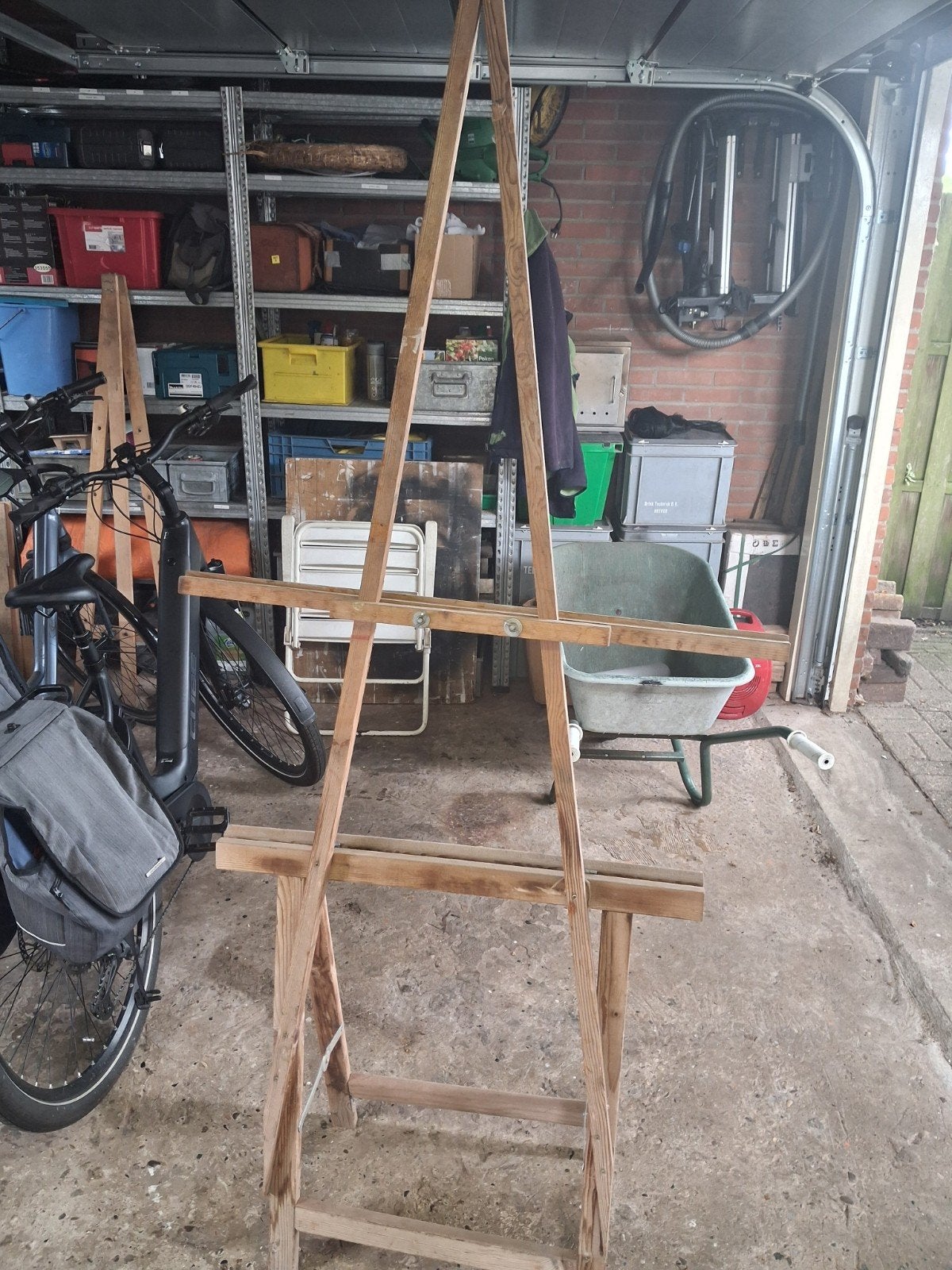 Vintage Tonka Kraanwagen en Shovel, Ophalen of Verzenden, Gebruikt