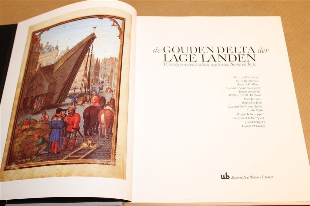 De Gouden Delta der Lage Landen — Prachtboek in Nieuwstaat, Ophalen of Verzenden, Zo goed als nieuw