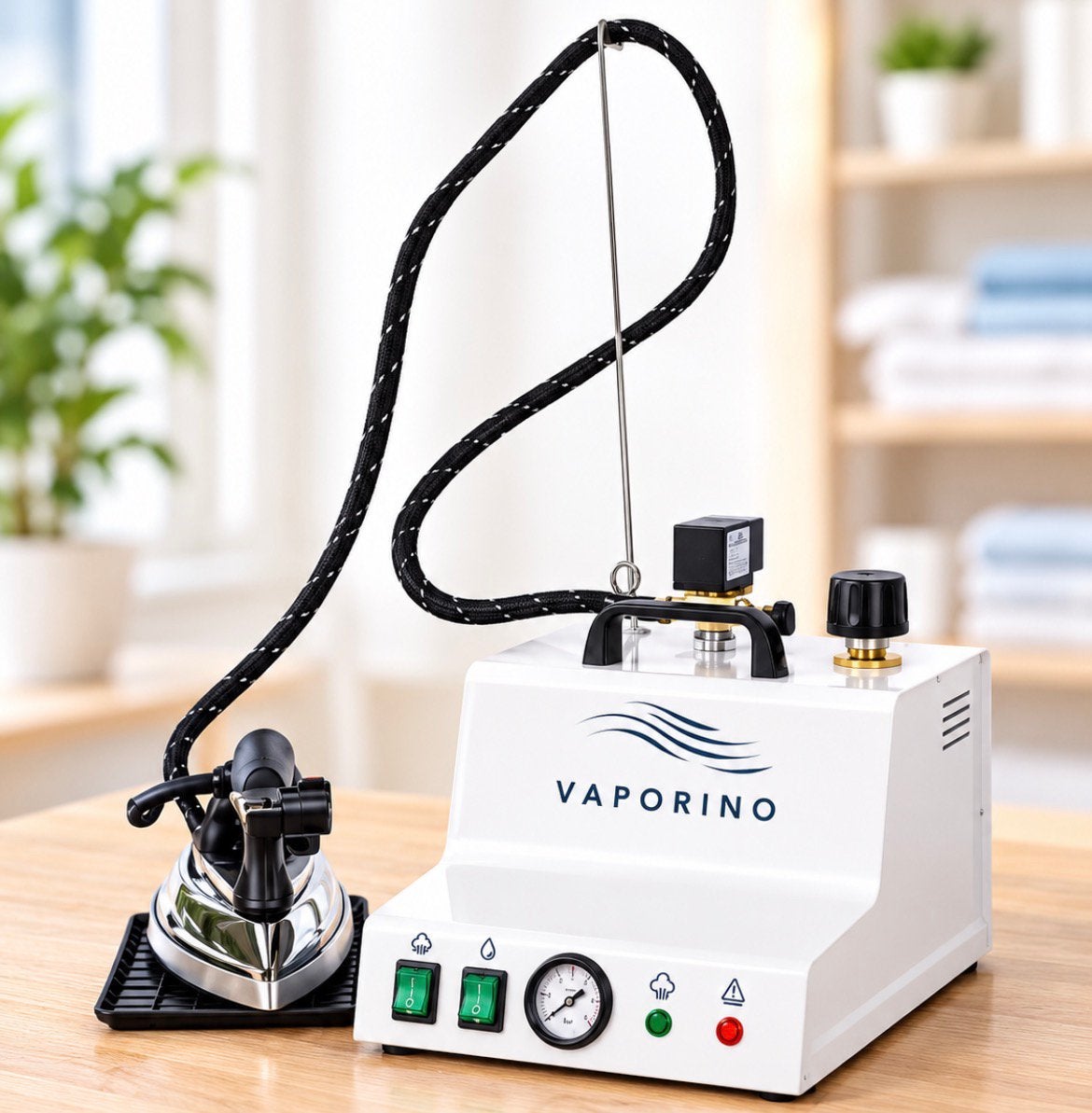Battistella Vaporino White model NIEUW, Strijkijzer met snoer, Info@naaimachine-onderdelen.nl, Battistella, Nieuw