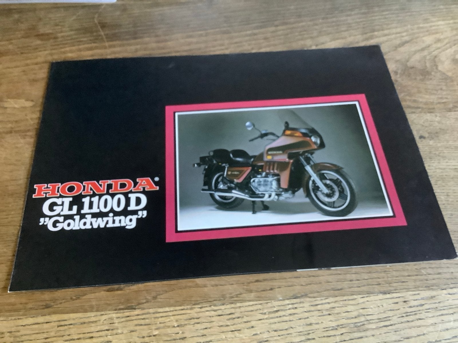 Honda GL 1100 D Goldwing Brochure - Zeldzaam.  (5), Verzenden, Honda