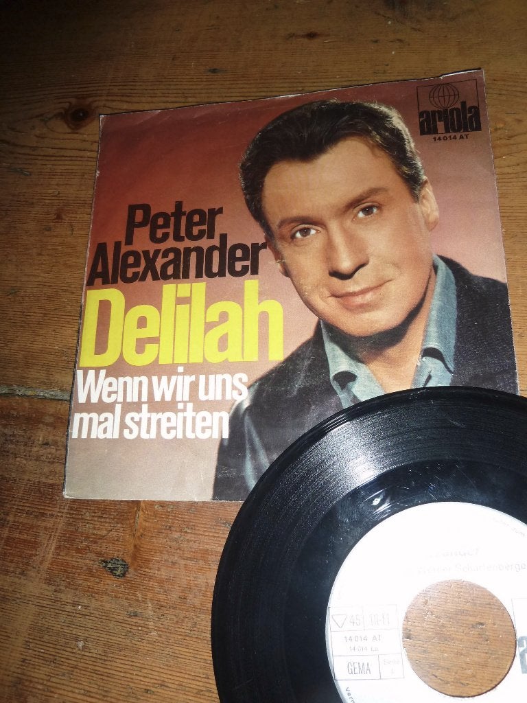 PETER ALEXANDER delilah 1968 vs 02, Ophalen of Verzenden, Gebruikt, Pop