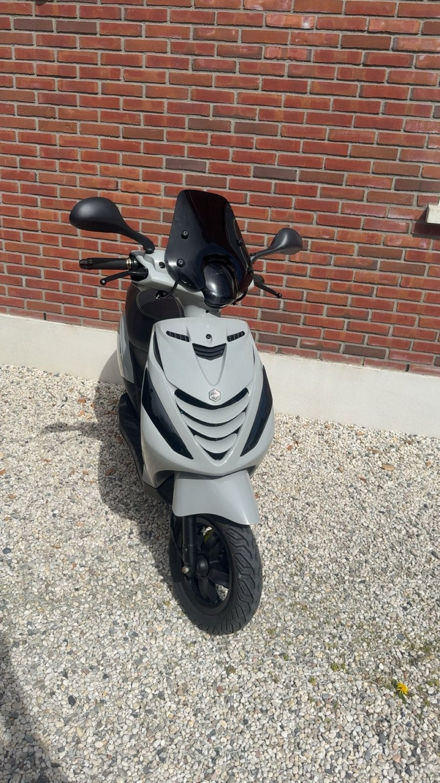 Piaggio Zip Scooter 4t porsch grijs Goede Staat, Fietsen en Brommers, Ophalen, Gebruikt, Maximaal 45 km/u, Zip