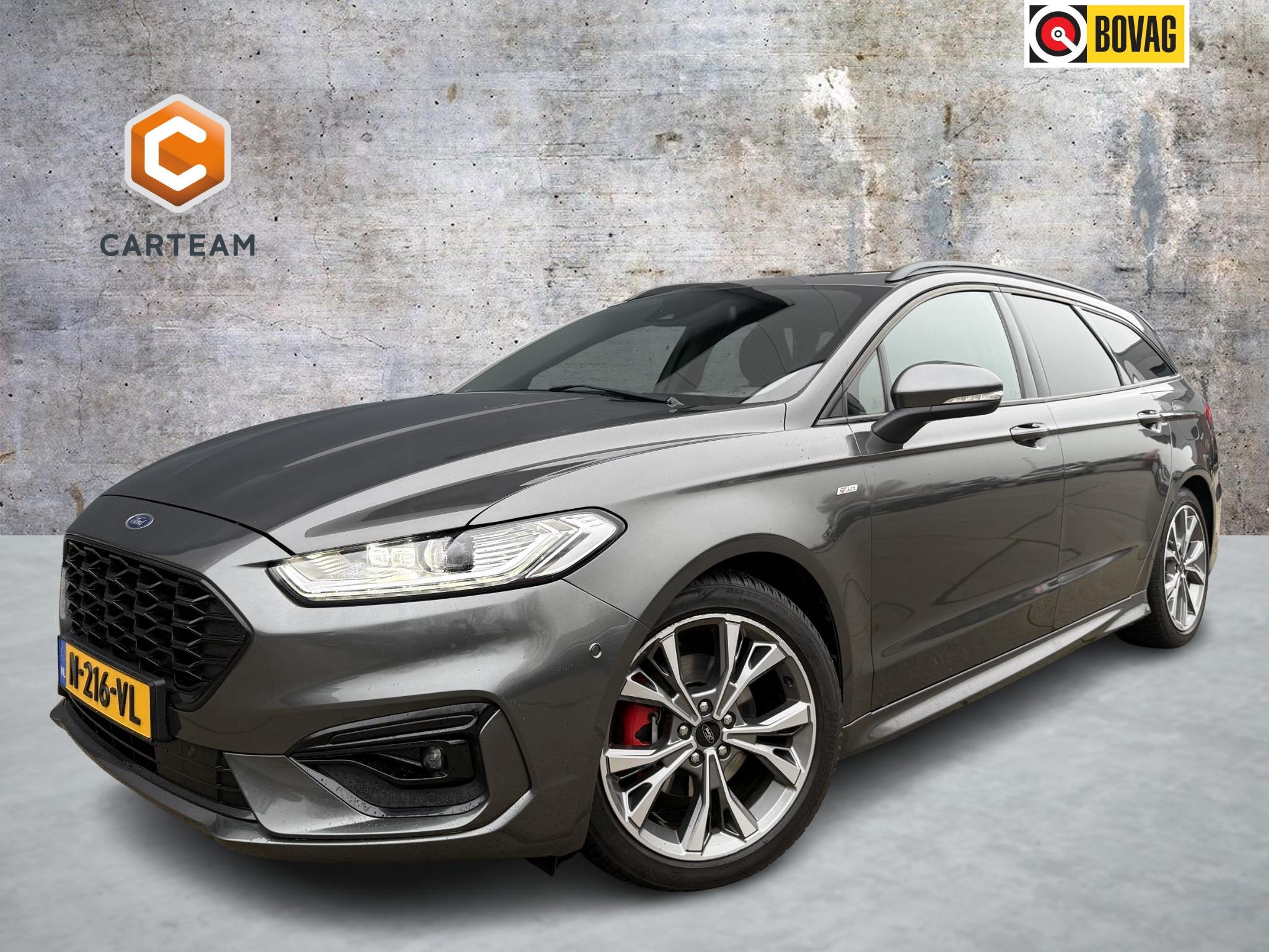 Ford Mondeo Wagon 2.0 IVCT HEV ST-Line zeer netjes!, Auto's, Ford, 188 pk, Stof, Gebruikt, 4 cilinders
