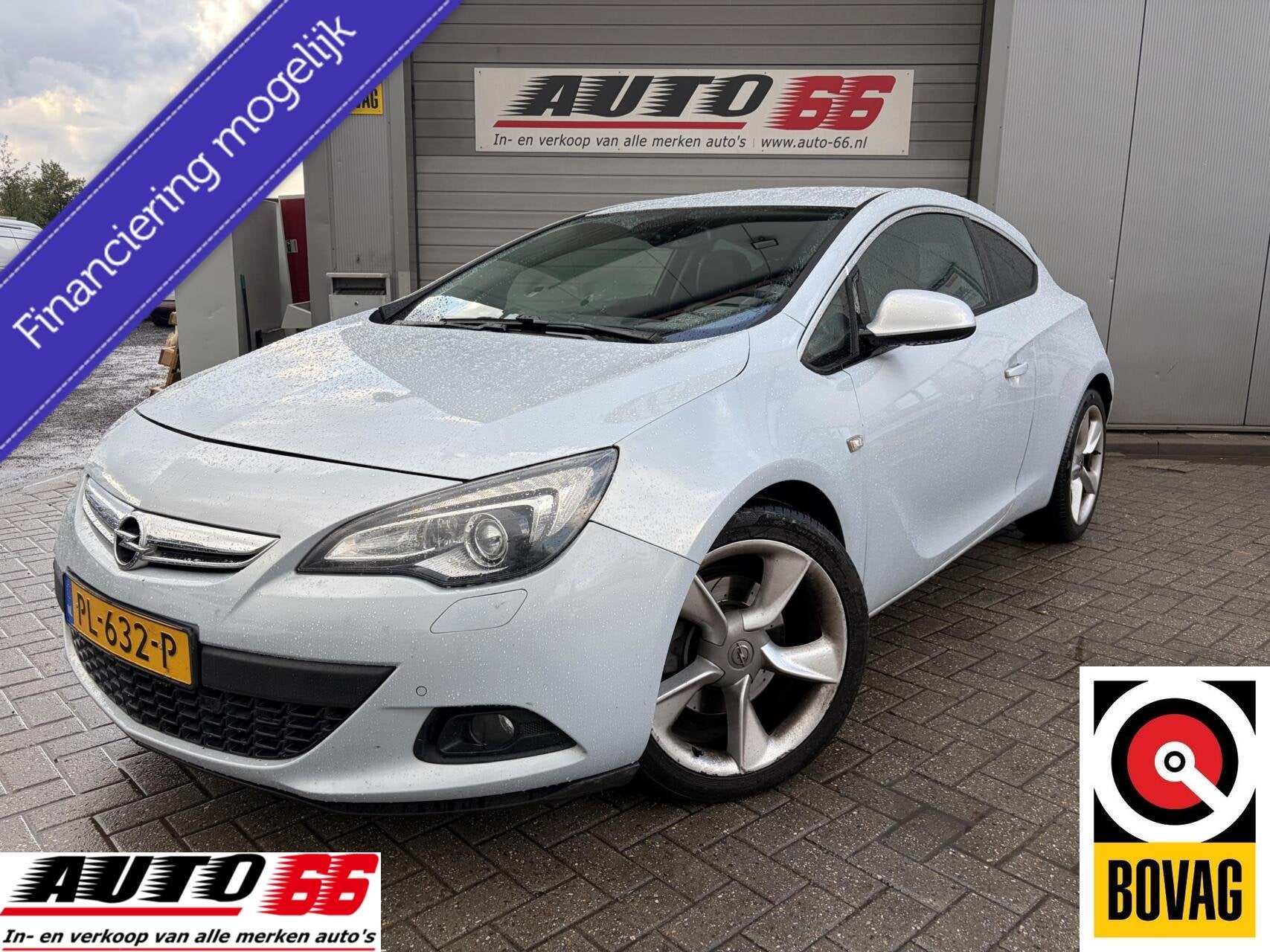 Opel Astra GTC 1.4 Turbo Sport 140 pk, Auto's, Voorwielaandrijving, Gebruikt, Zwart, 4 cilinders
