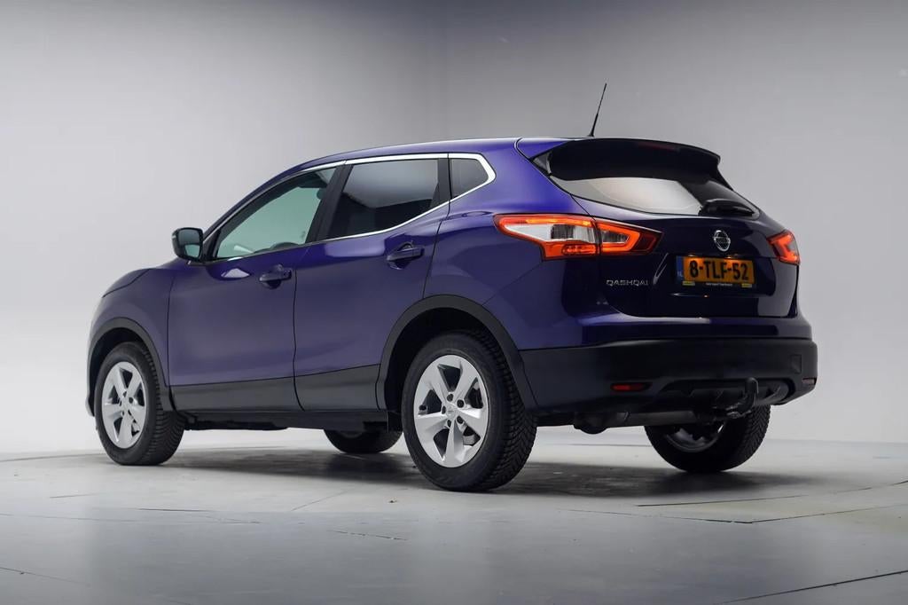 Nissan QASHQAI 1.2 Visia [ Navigatie Cruise control Trekhaak, Auto's, Gebruikt, 4 cilinders, Blauw, 116 pk